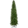 7.5' Silver Lake Fir Pencil Artificial Christmas Tree, Unlit