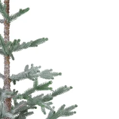 4' Snow Covered Frosted Pine Artificial Christmas Tree with Jute Base – Unlit