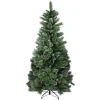 6' Snowy Mixed Montana Pine Artificial Christmas Tree - Unlit