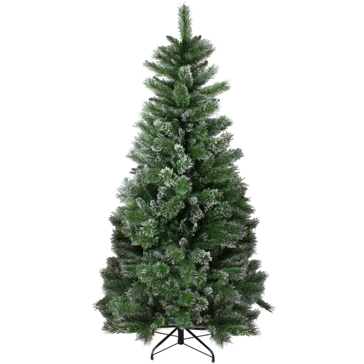 6' Snowy Mixed Montana Pine Artificial Christmas Tree - Unlit
