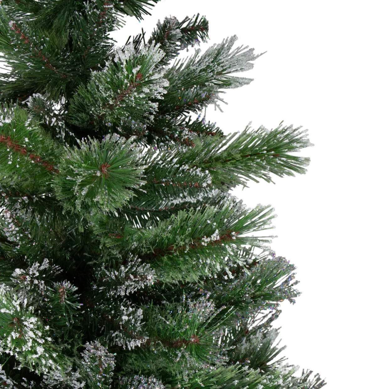 6' Snowy Mixed Montana Pine Artificial Christmas Tree - Unlit