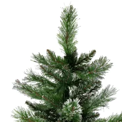 6' Snowy Mixed Montana Pine Artificial Christmas Tree - Unlit