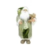 32" St Patrick's Irish Santa Claus with Teddy Bear Christmas Figure