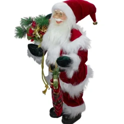 2' Standing Santa Christmas Figure with Presents
