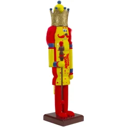 14" Tootsie Roll Sugar Daddy Wooden Christmas Nutcracker Figure