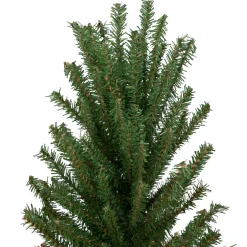 18" Traditional Scottsdale Mini Pine Artificial Christmas Tree with Burlap, Unlit