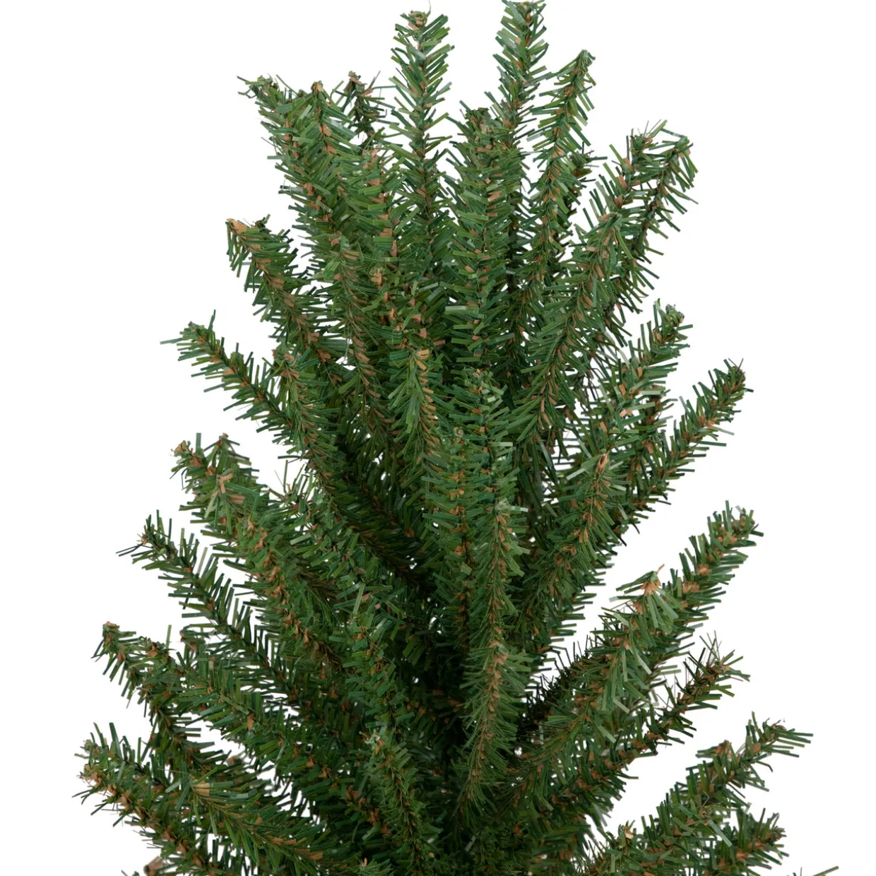 18" Traditional Scottsdale Mini Pine Artificial Christmas Tree with Burlap, Unlit