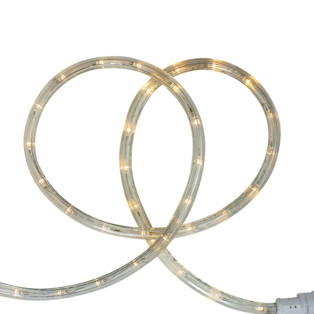 96' Warm White LED Flexible Christmas Rope Light