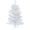 24" White Balsam Pine Mini Artificial Christmas Tree - Unlit