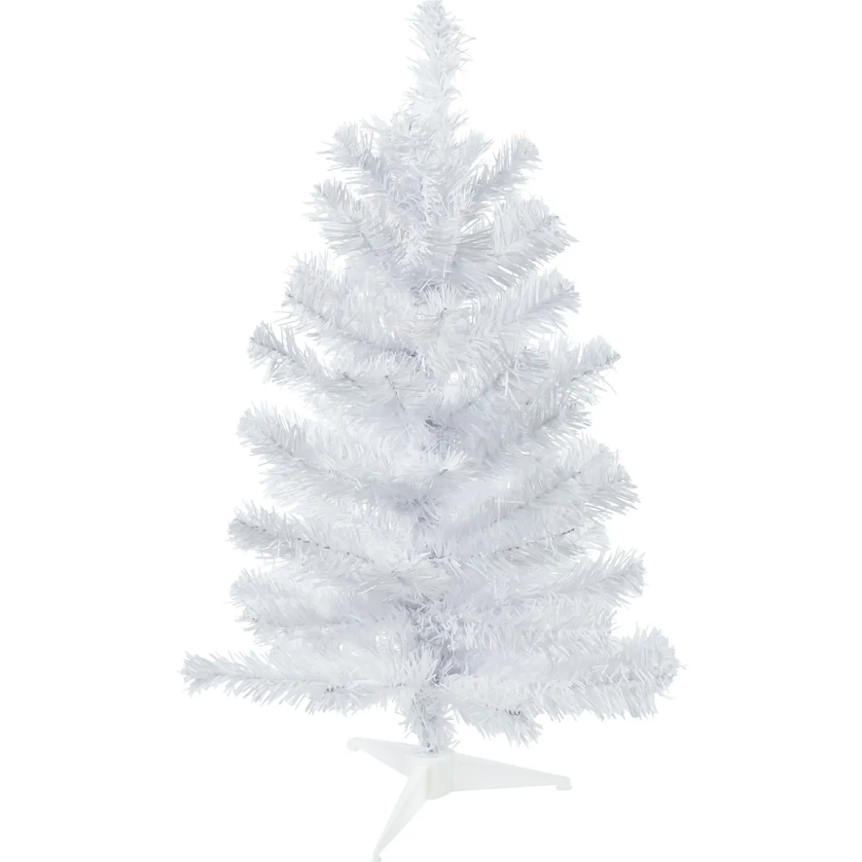 24" White Balsam Pine Mini Artificial Christmas Tree - Unlit
