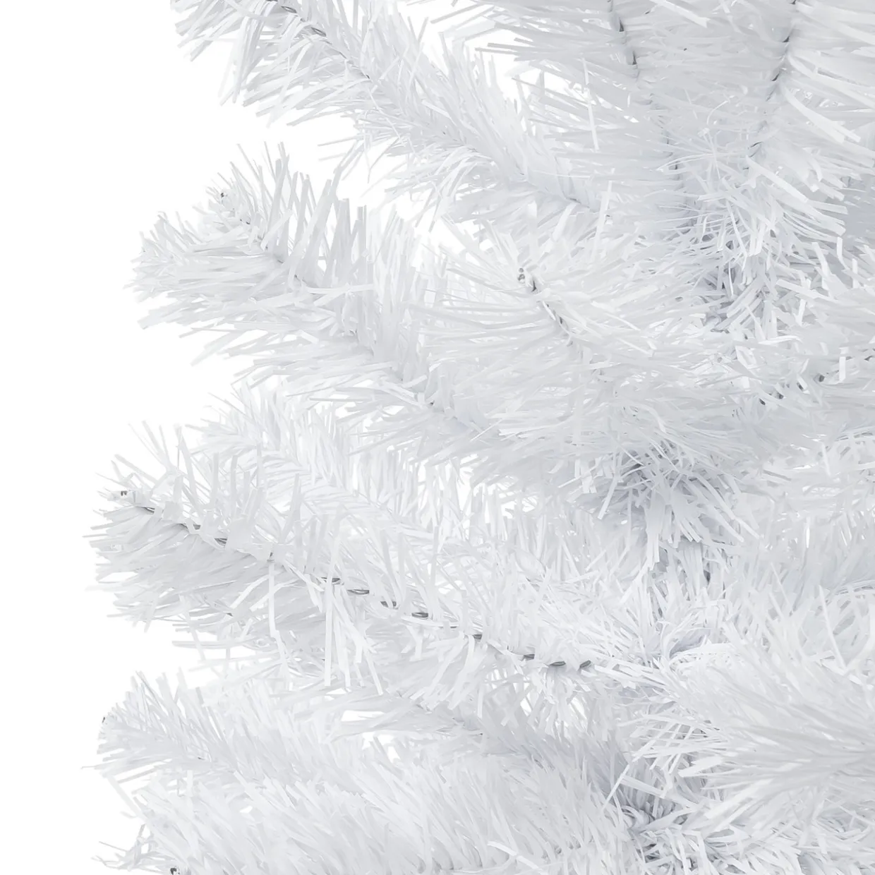 24" White Balsam Pine Mini Artificial Christmas Tree - Unlit