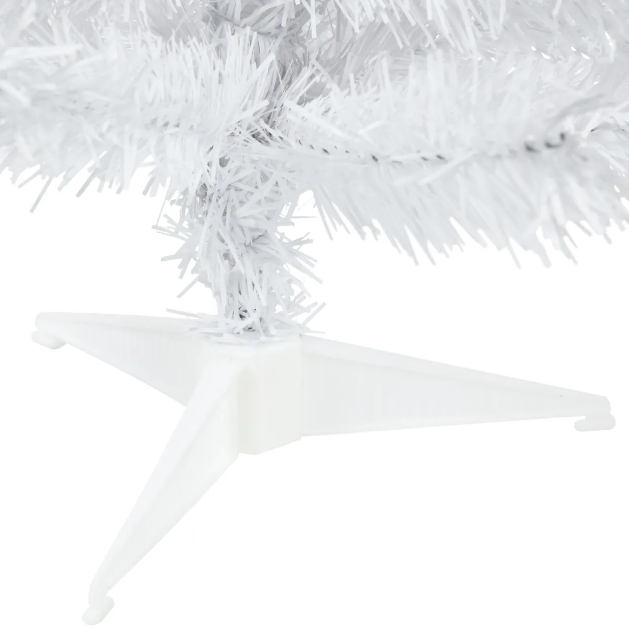 24" White Balsam Pine Mini Artificial Christmas Tree - Unlit