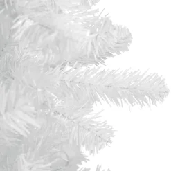 4.5' White Georgian Pine Artificial Pencil Christmas Tree, Unlit