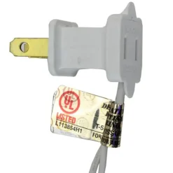 144 White LED Snow Falling Branch Mini Christmas Lights - 5 ft Silver Wire