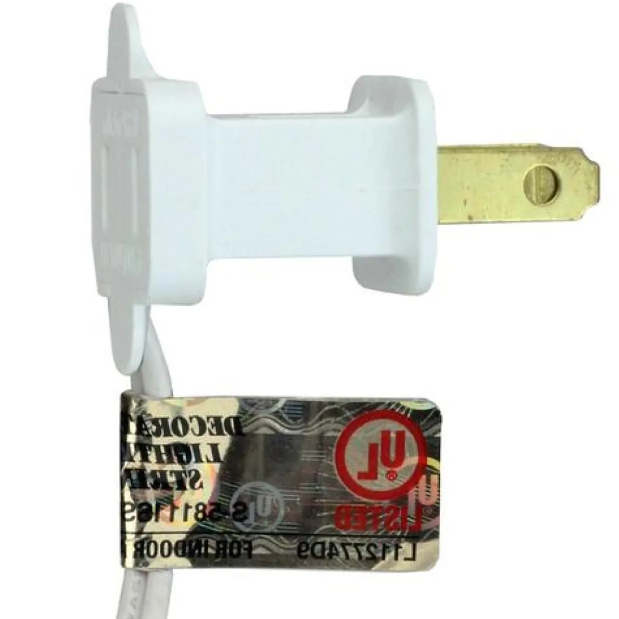 144 White LED Snow Falling Branch Mini Christmas Lights - 5 ft Silver Wire