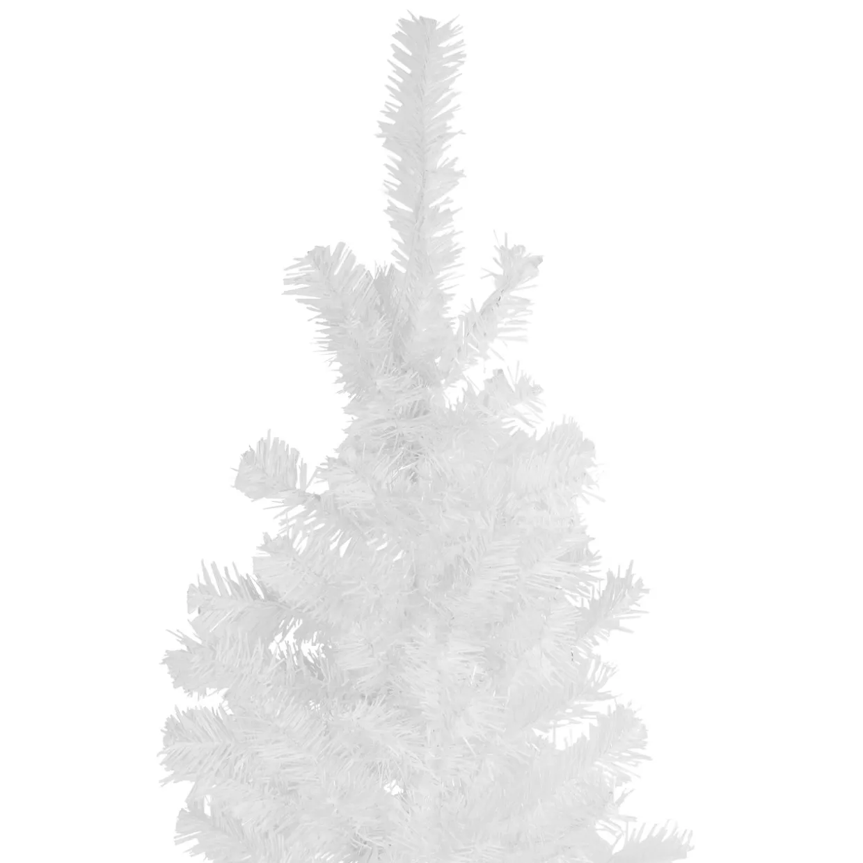 6.5' White Winston Pine Slim Artificial Christmas Tree - Unlit
