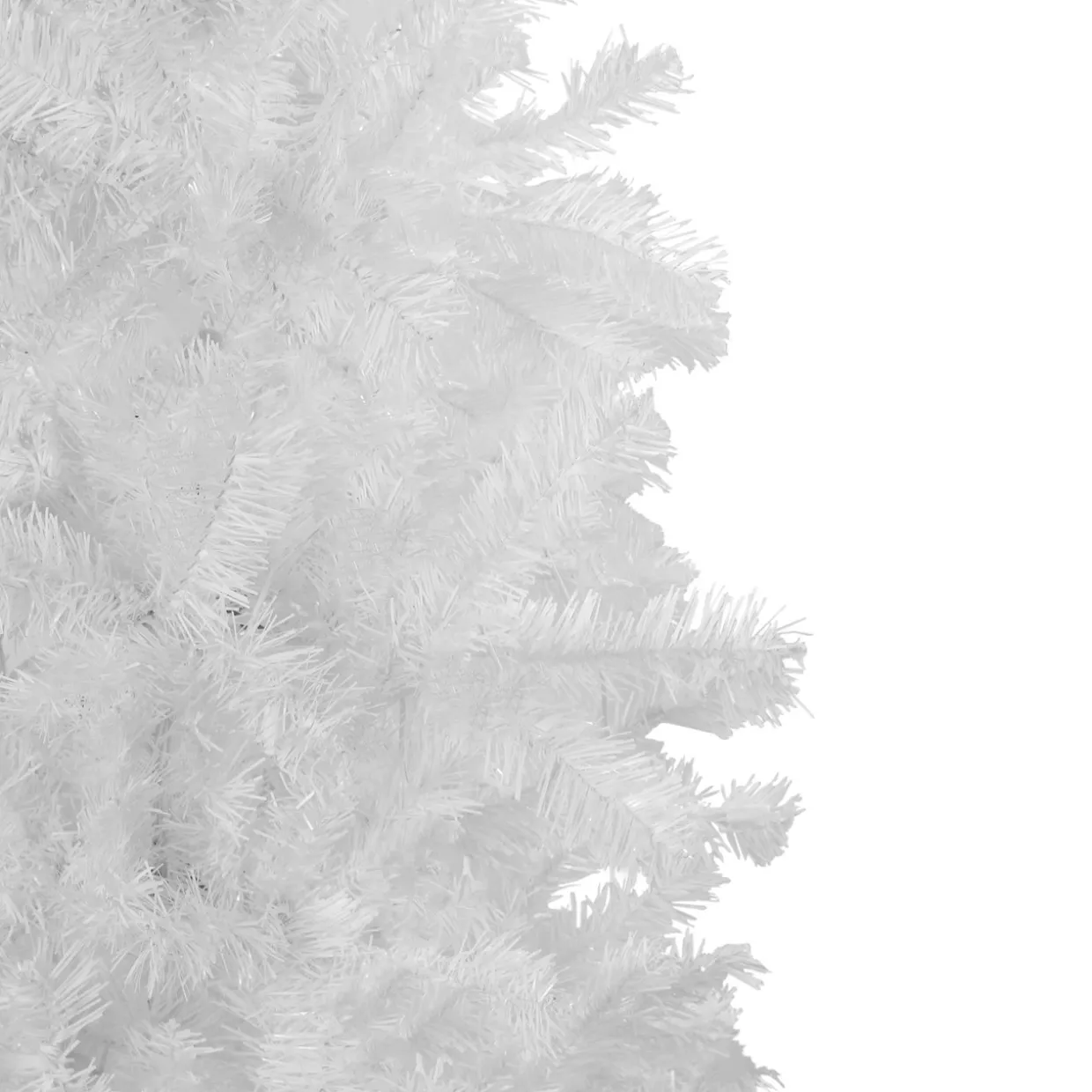 6.5' White Winston Pine Slim Artificial Christmas Tree - Unlit