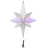 14.5" Winter Frost B/O Multi-Color LED Bethlehem Star Christmas Tree Topper
