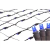 2' x 8' Blue LED Tree Trunk Wrap Christmas Net Lights - Brown Wire