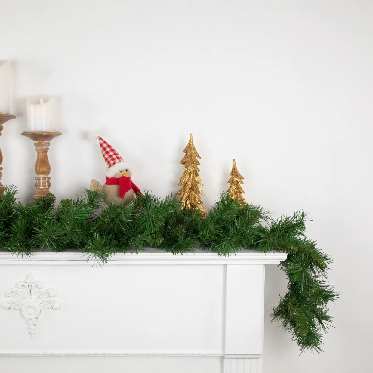 9' x 10" Chatham Pine Artificial Christmas Garland, Unlit