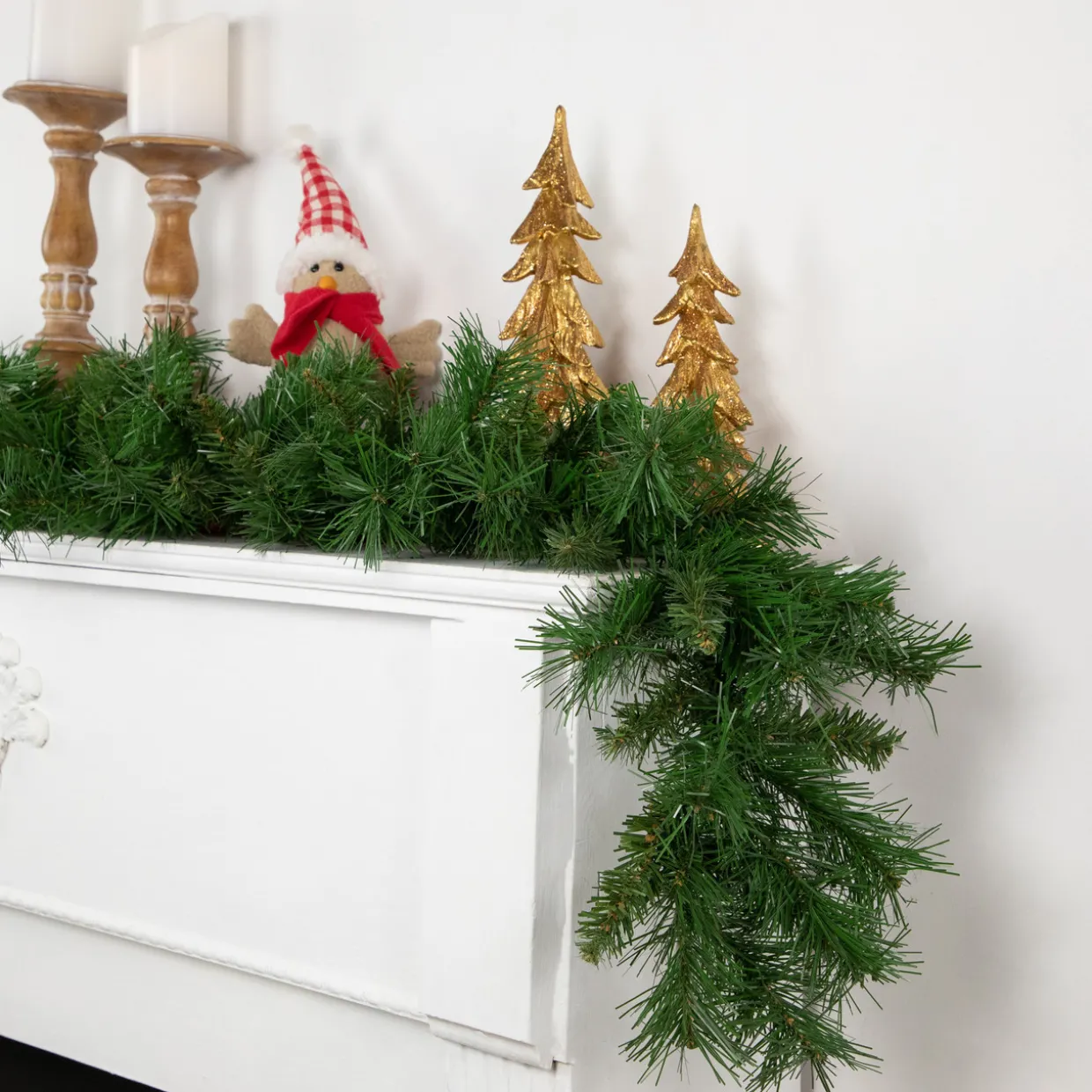 9' x 10" Chatham Pine Artificial Christmas Garland, Unlit