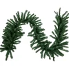 27' x 20" Green Artificial Pine Christmas Garland, Unlit