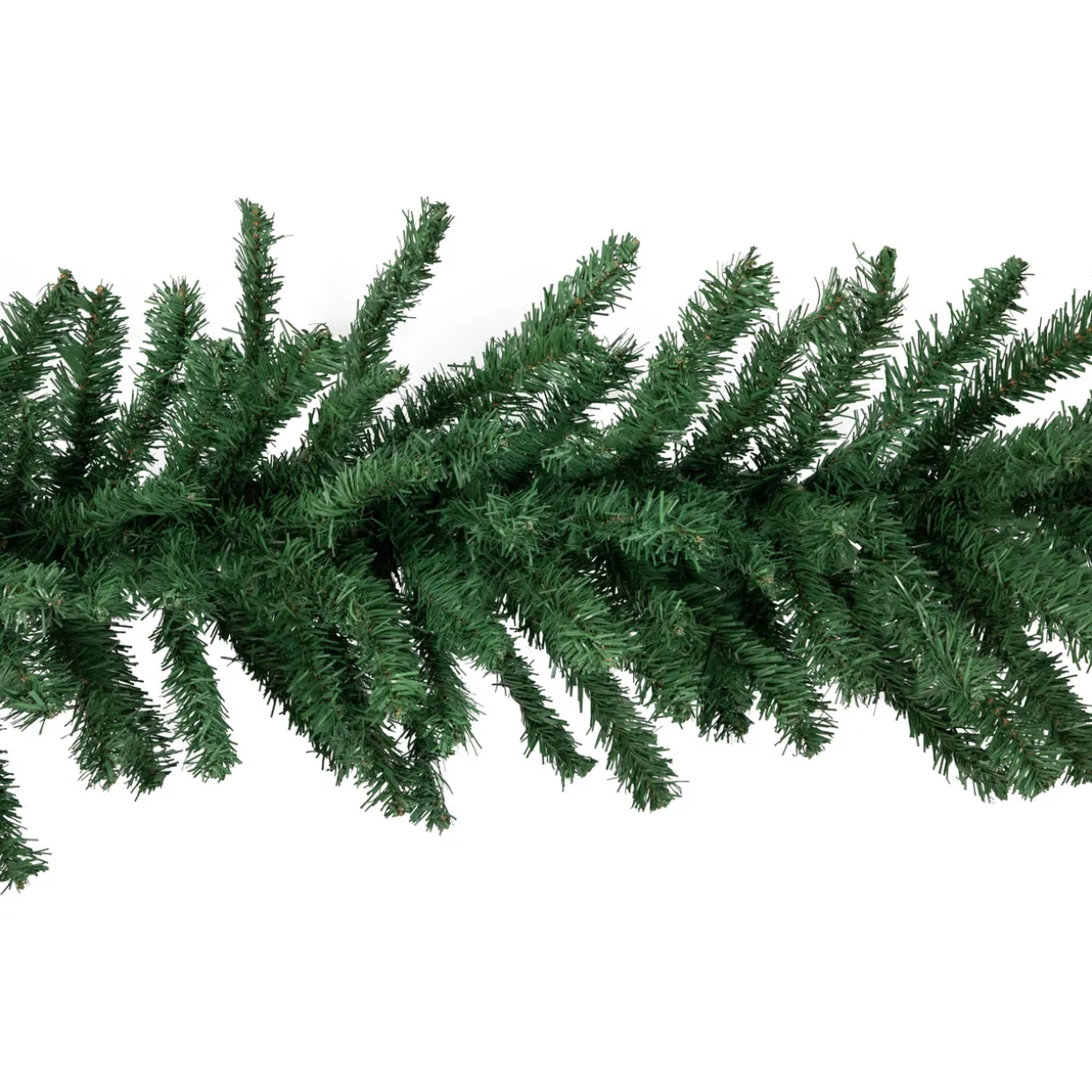 27' x 20" Green Artificial Pine Christmas Garland, Unlit