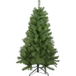 4.5' x 35" Medium Mixed Pine Artificial Christmas Tree - Unlit