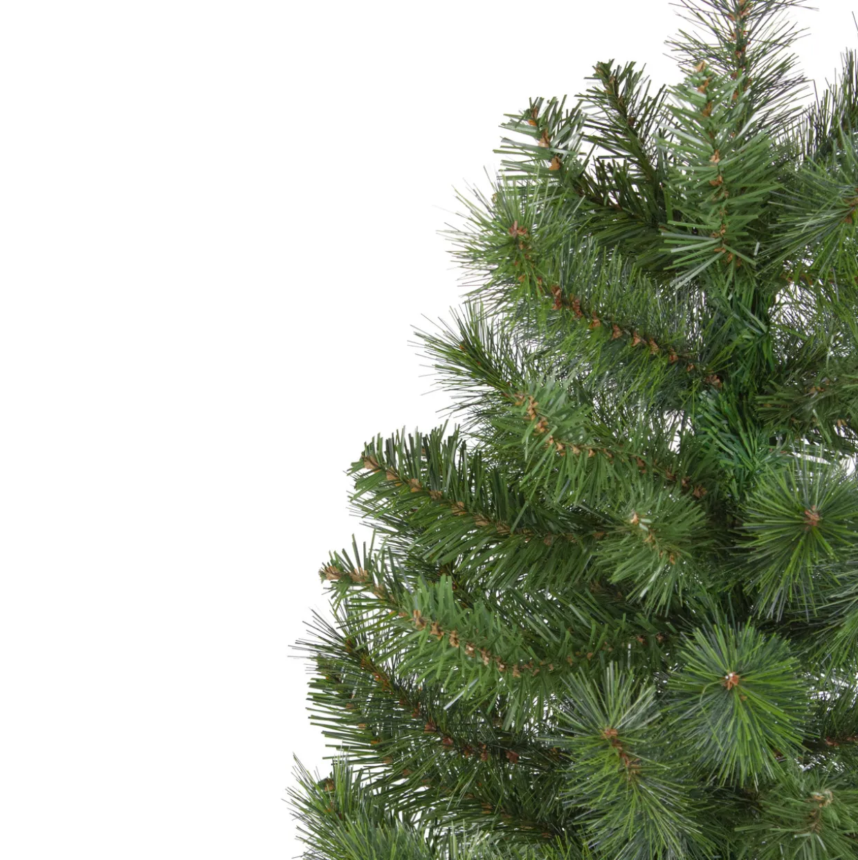 4.5' x 35" Medium Mixed Pine Artificial Christmas Tree - Unlit