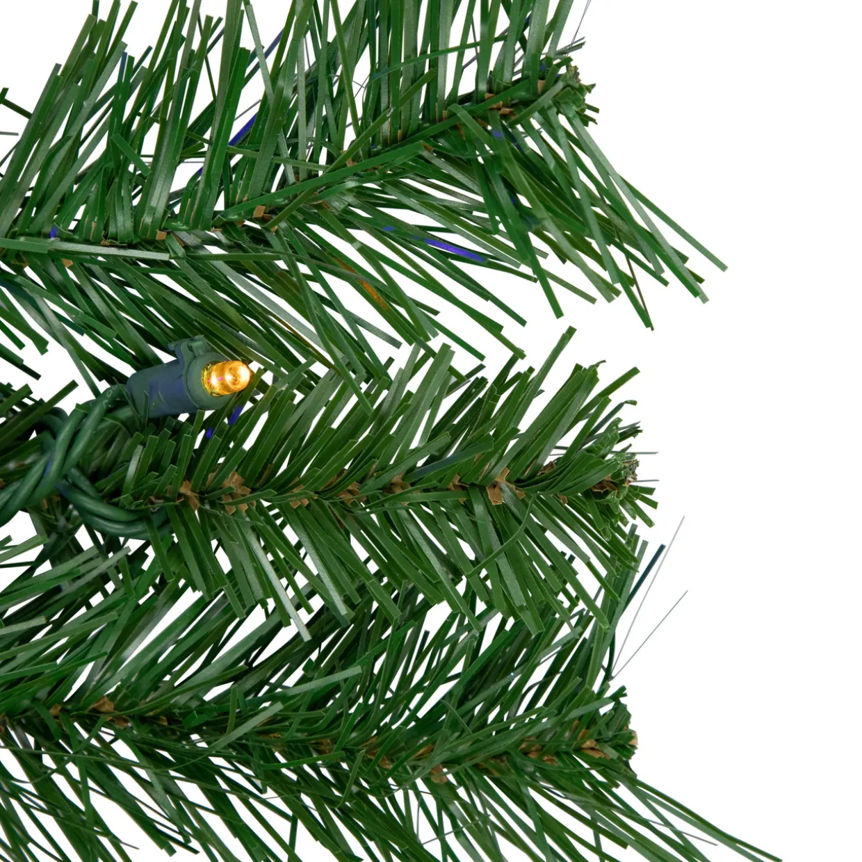 9' x 16" Pre-Lit Dakota Red Pine Artificial Christmas Garland, Multi LED Lights