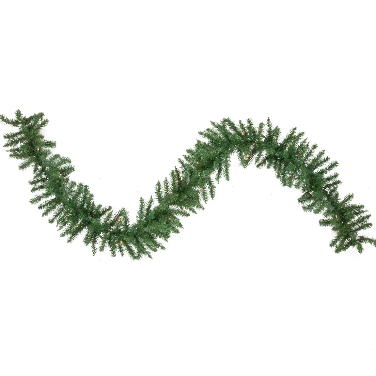 9' x 12 Pre-Lit Winona Fir Artificial Christmas Garland - Clear Lights