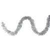 50' x 2.25" Silver Tinsel Artificial Christmas Garland - Unlit