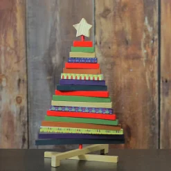 Adjustable Wooden Christmas Tree Decoration - 15.5