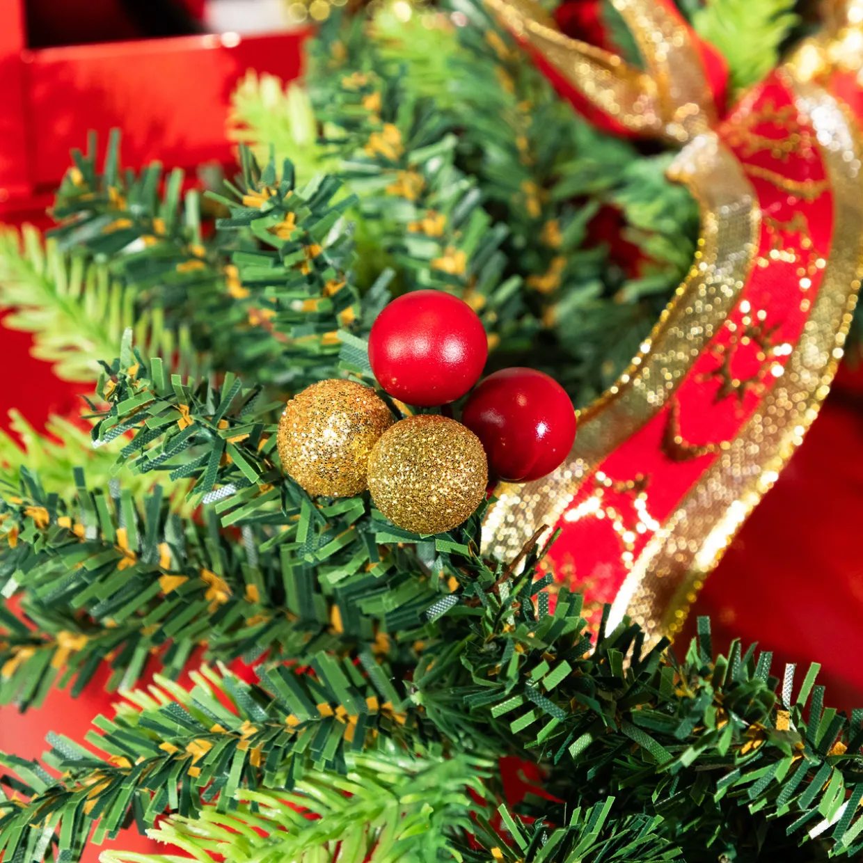 Animated and Musical Santa Driving Vintage Truck Christmas Decoration - 36.5"