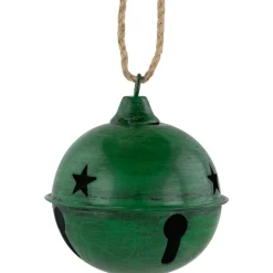 Antiqued Christmas Jingle Bells Ornaments - 3