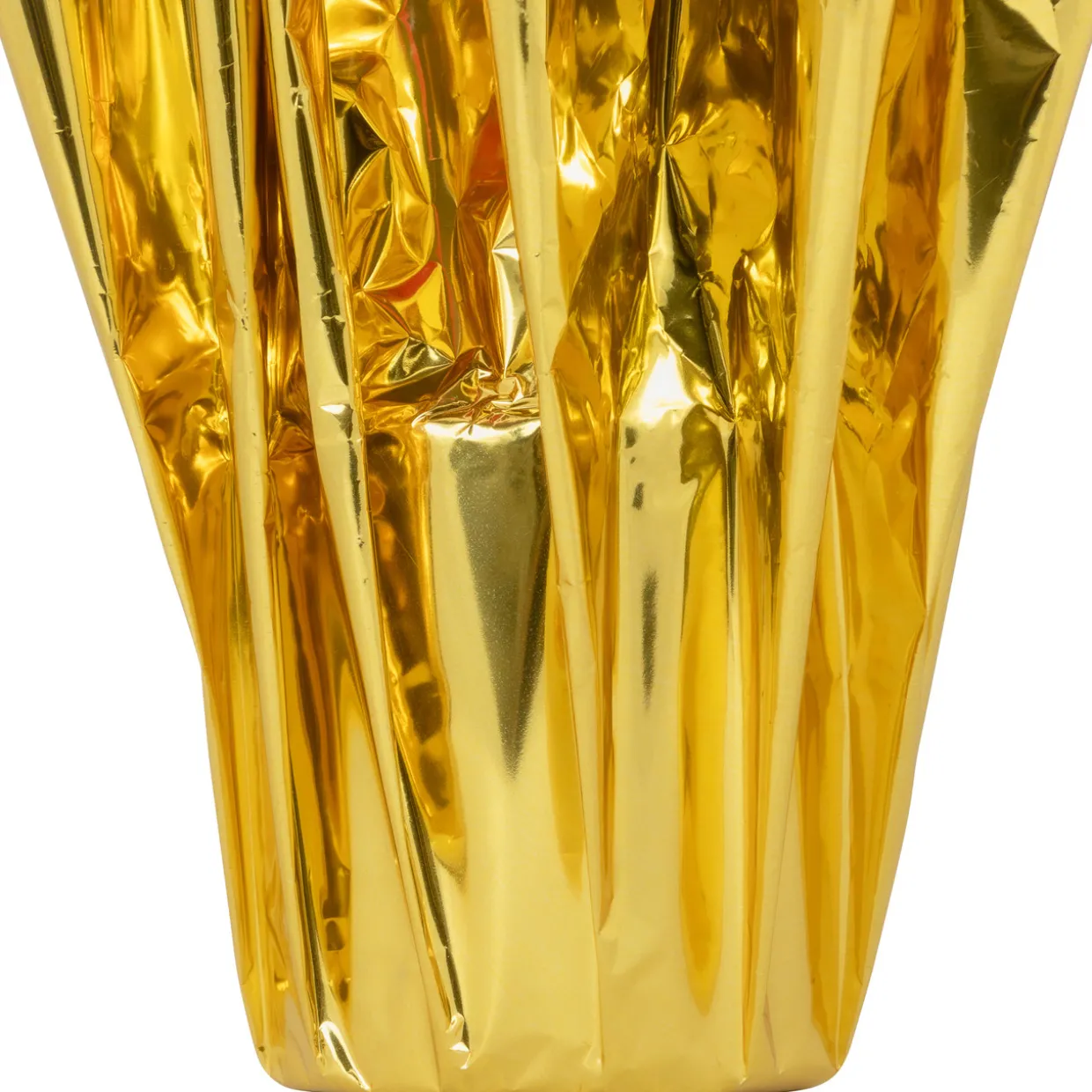 Artificial Christmas Poinsettia with Wrapped Base - 20" - Pink