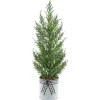 Artificial Cypress Christmas Tree - 18.5" - Unlit