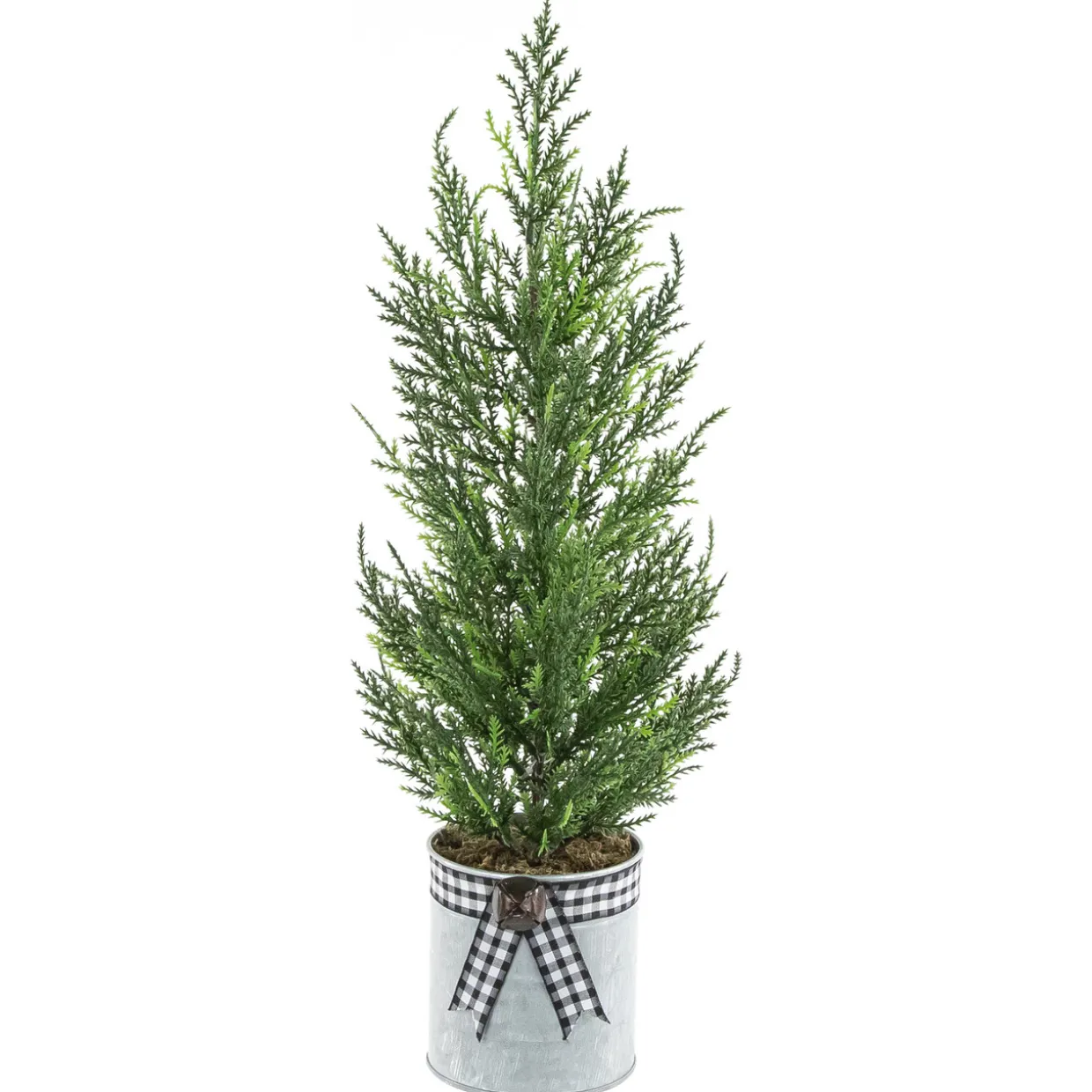 Artificial Cypress Christmas Tree - 18.5" - Unlit