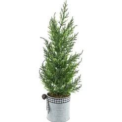 Artificial Cypress Christmas Tree - 18.5