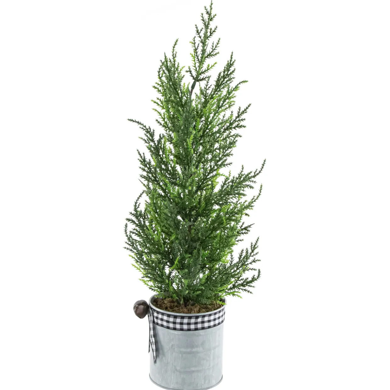 Artificial Cypress Christmas Tree - 18.5" - Unlit