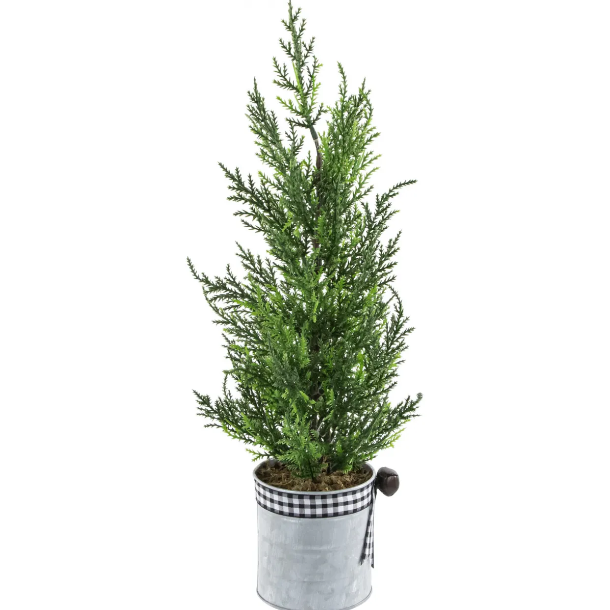Artificial Cypress Christmas Tree - 18.5" - Unlit