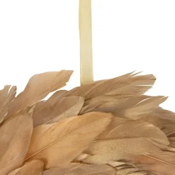 Artificial Feather Wreath - 14