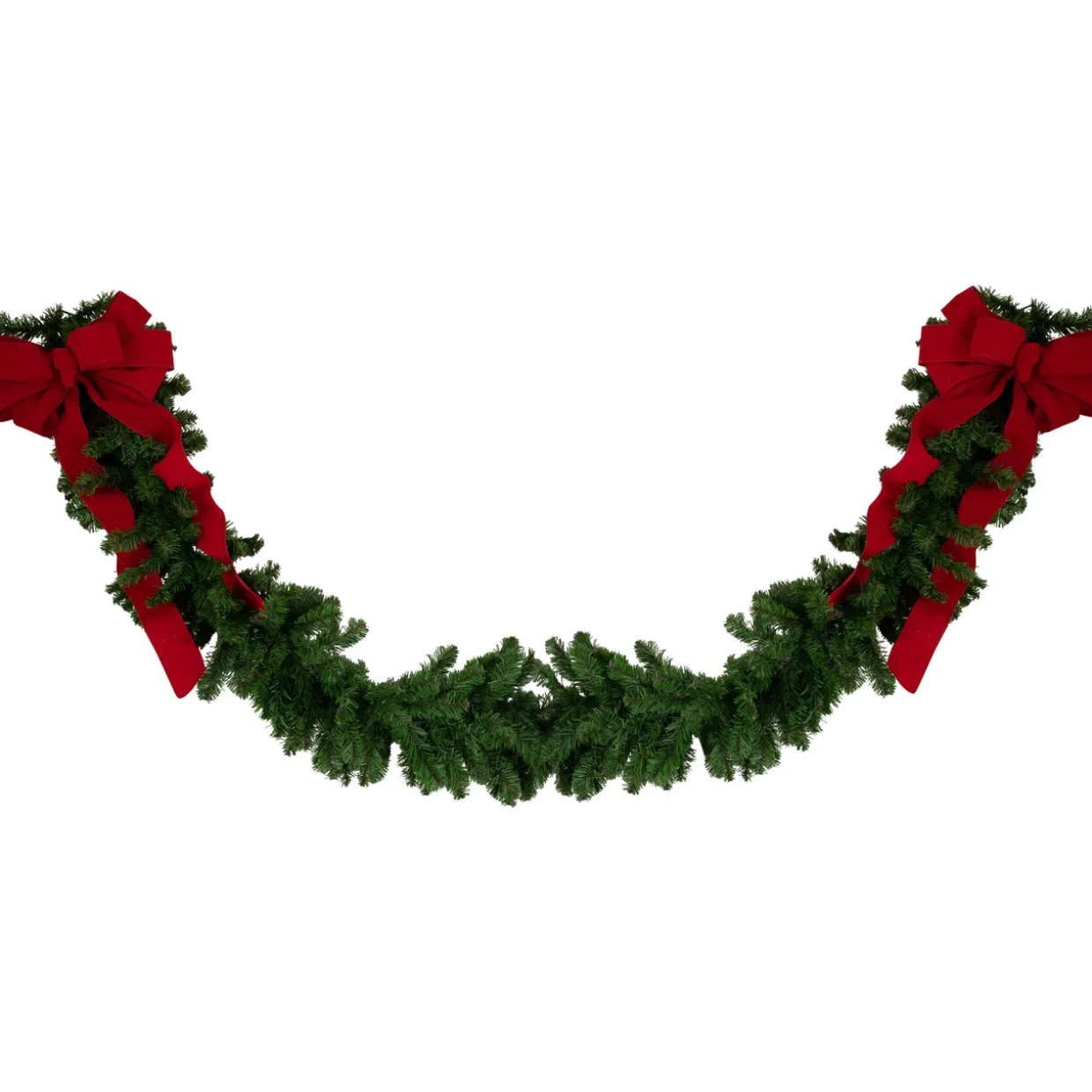 Balsam Pine Artificial Commercial Christmas Garland - 50' x 12" - Unlit