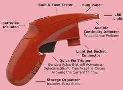 Battery Operated Light Keeper Pro Bulb Tester for Christmas Lights