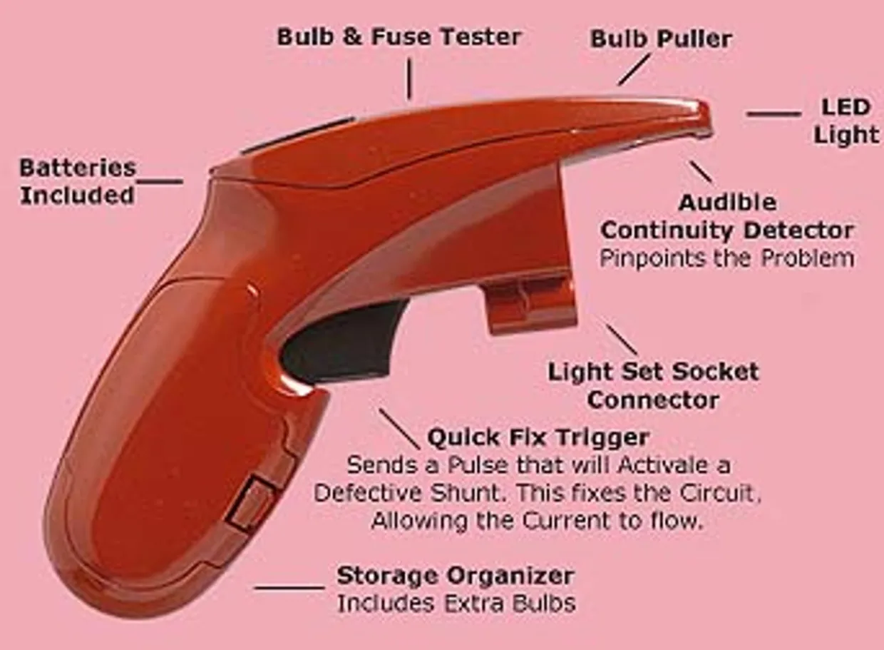 Battery Operated Light Keeper Pro Bulb Tester for Christmas Lights
