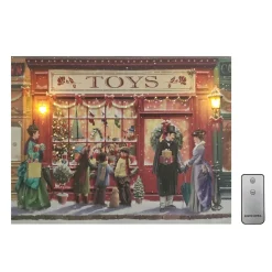 Battery-Operated Lighted Wall Art - Victorian Holiday Shop