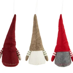 Bearded and Chubby Striped Arms Christmas Gnomes - 10.5