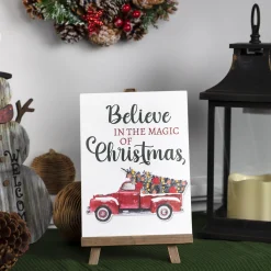 Believe in the Magic of Christmas Sign - 9.25"