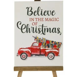 Believe in the Magic of Christmas Sign - 9.25"