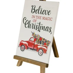 Believe in the Magic of Christmas Sign - 9.25